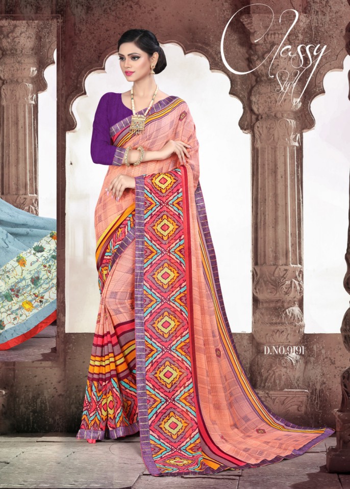 Fuzzy 13 By Hatyee Printed Sarees Catalogue