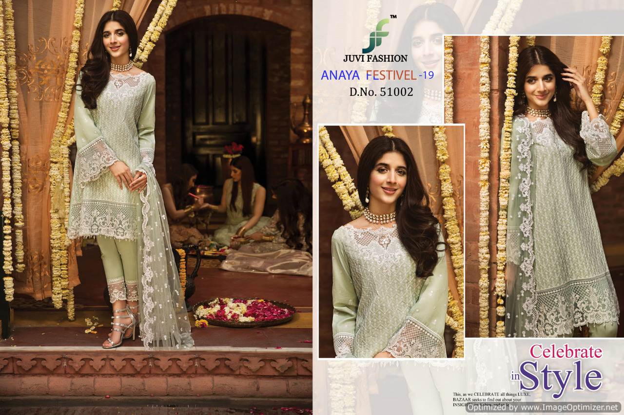Anaya Festivel 19 By Juvi Fashion Pakistani Salwar Suit Catalogue