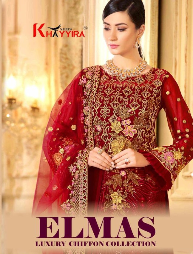 Elmas Luxury By Kalapriya Designer Salwar Kameez Catalogue
