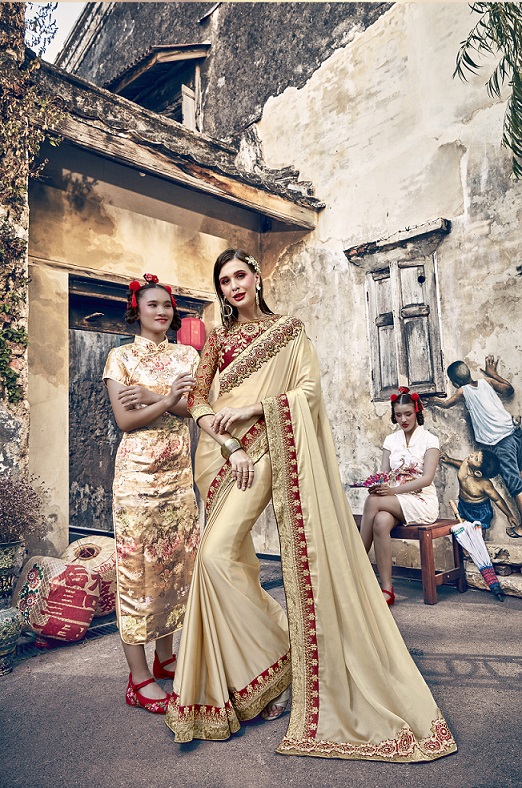 Glorios Vol 3 By Kalista Fashion Designer Party Wear Sarees Catalogue