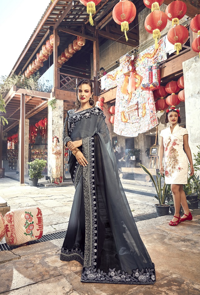 Glorios Vol 3 By Kalista Fashion Designer Party Wear Sarees Catalogue