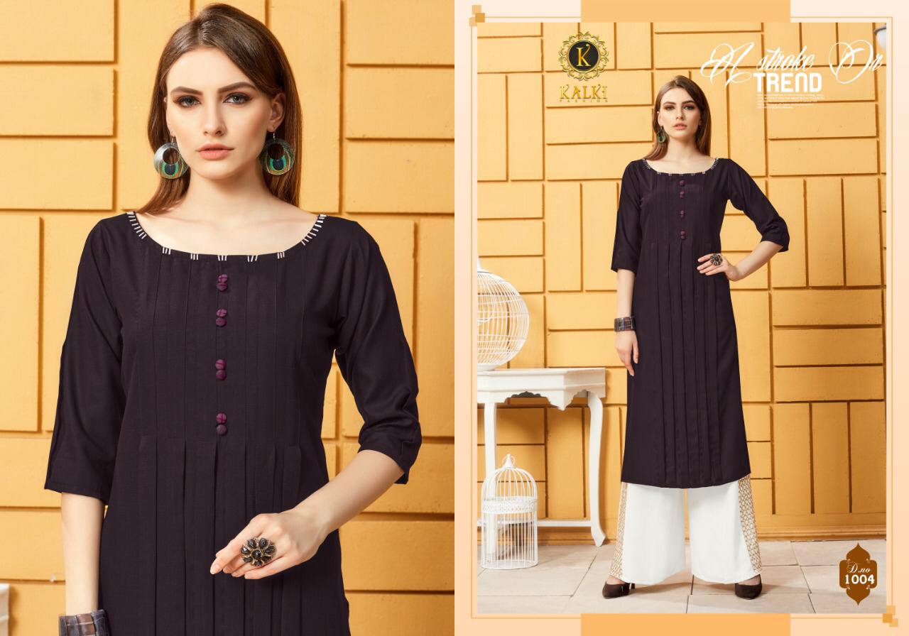 Mirow Vol 1 By Kalki Fashion Designer Kurtis Catalogue