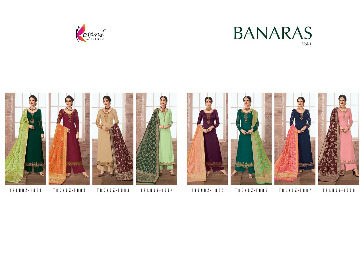 Banaras Vol 1 By Kesari Fashion Salwar Kameez Catalogue