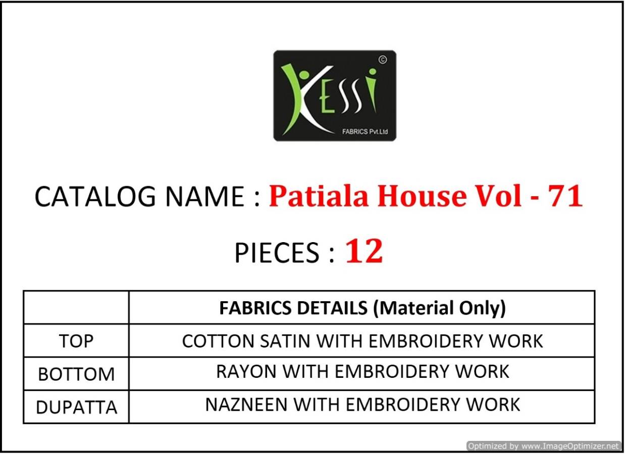 Patiala House Vol 71 By Kessi Fashion Punjabi Dress Materials Catalogue