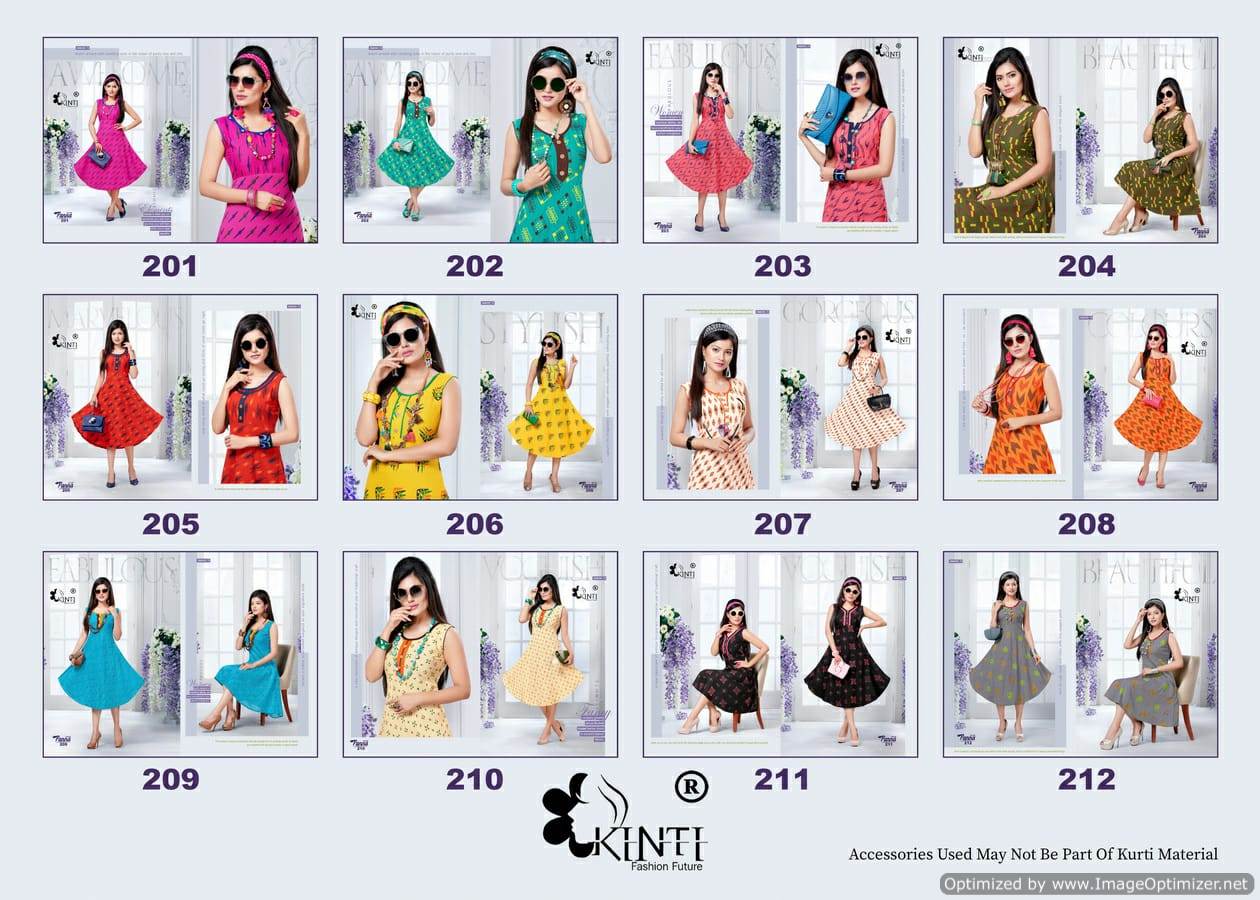 Panna Vol 2 By Kinti Fashion Anarkali Kurtis Catalogue