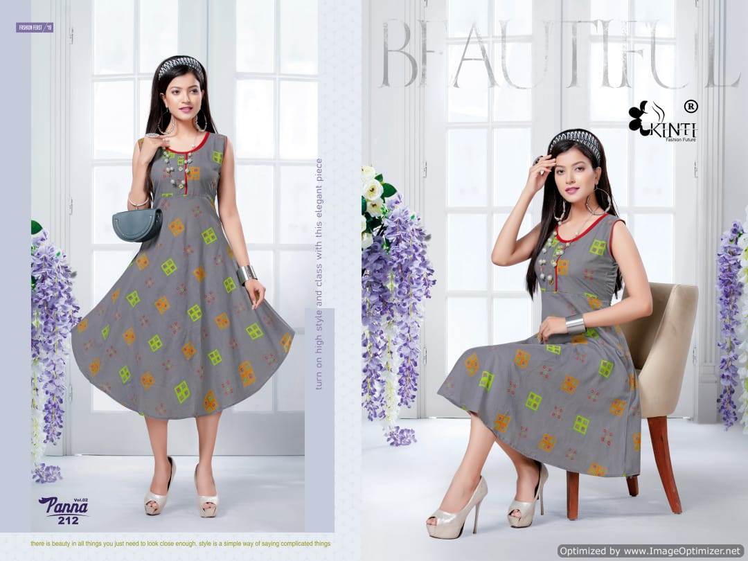 Panna Vol 2 By Kinti Fashion Anarkali Kurtis Catalogue