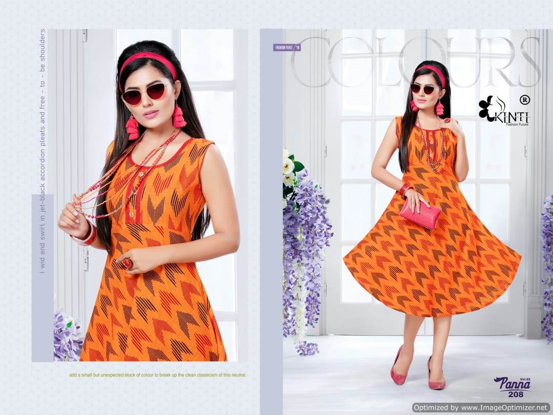 Panna Vol 2 By Kinti Fashion Anarkali Kurtis Catalogue