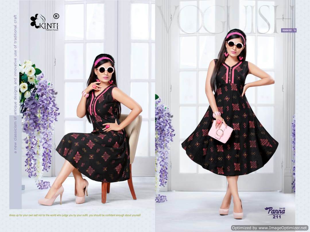 Panna Vol 2 By Kinti Fashion Anarkali Kurtis Catalogue