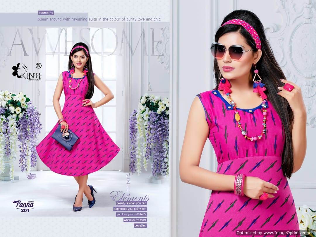 Panna Vol 2 By Kinti Fashion Anarkali Kurtis Catalogue