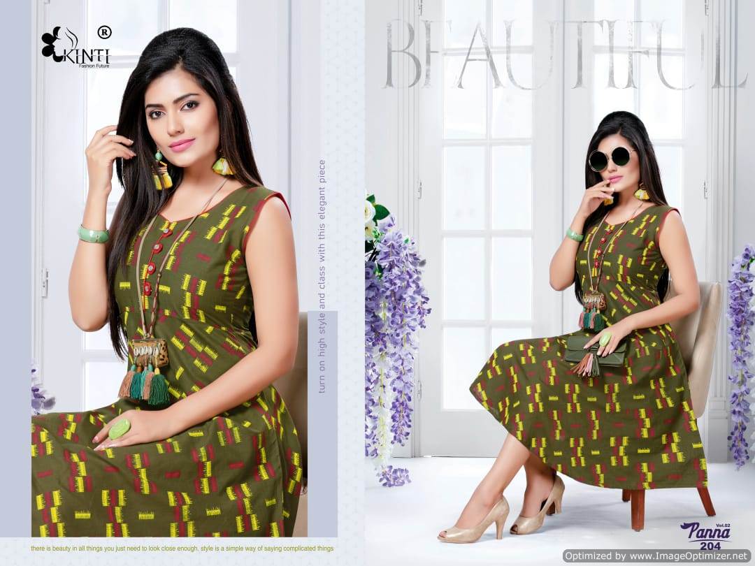 Panna Vol 2 By Kinti Fashion Anarkali Kurtis Catalogue
