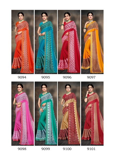 Lavender By Kodas Group Printed Sarees Catalogue