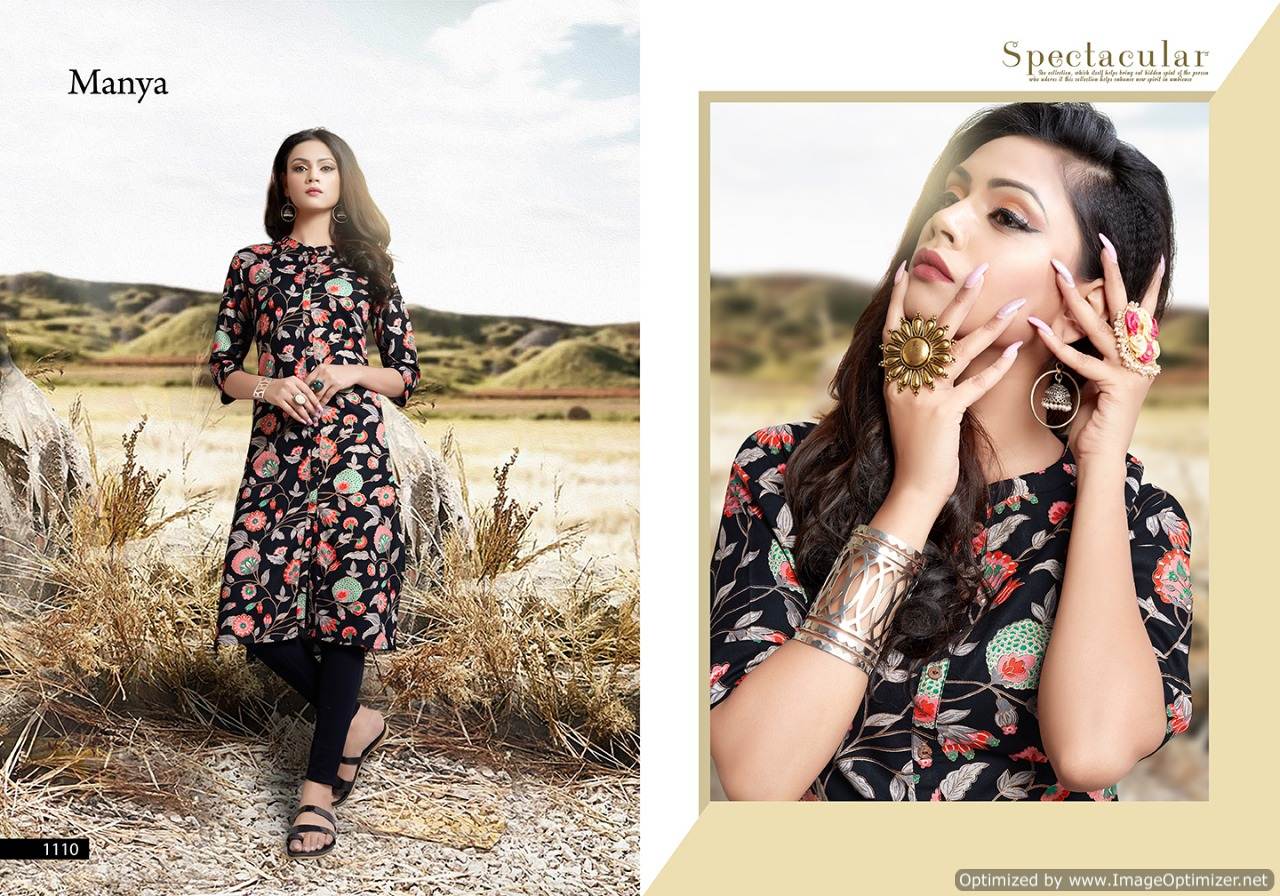 Namo By Manya Fashion Causal Wear Kurtis Catalogue