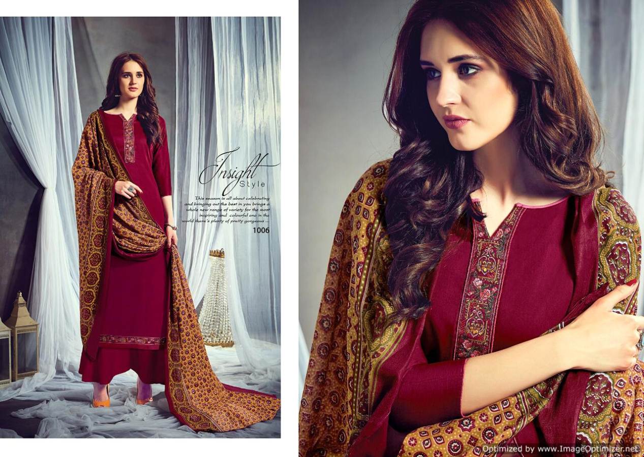 Azayra By Meenaz Fashion Designer Dress Materials Catalogue