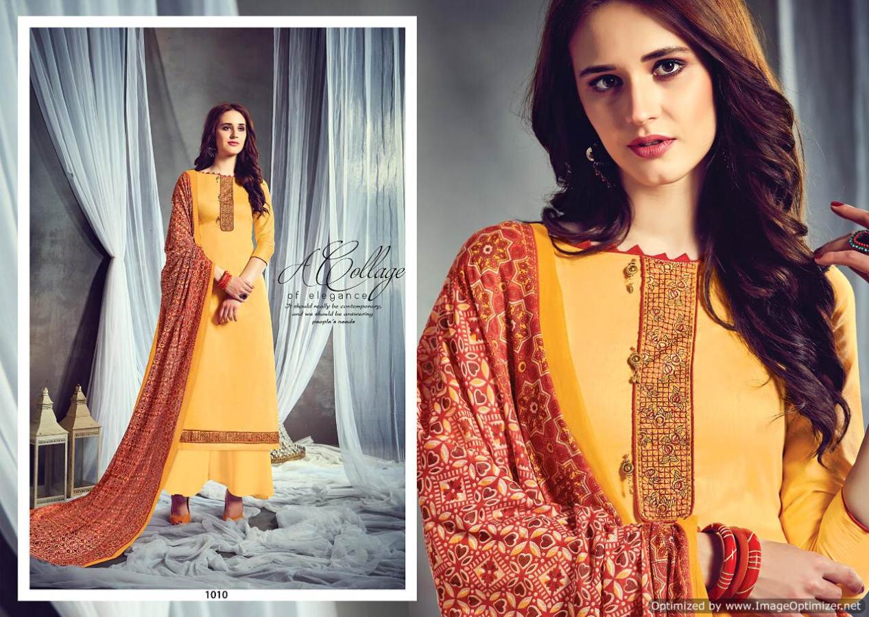 Azayra By Meenaz Fashion Designer Dress Materials Catalogue