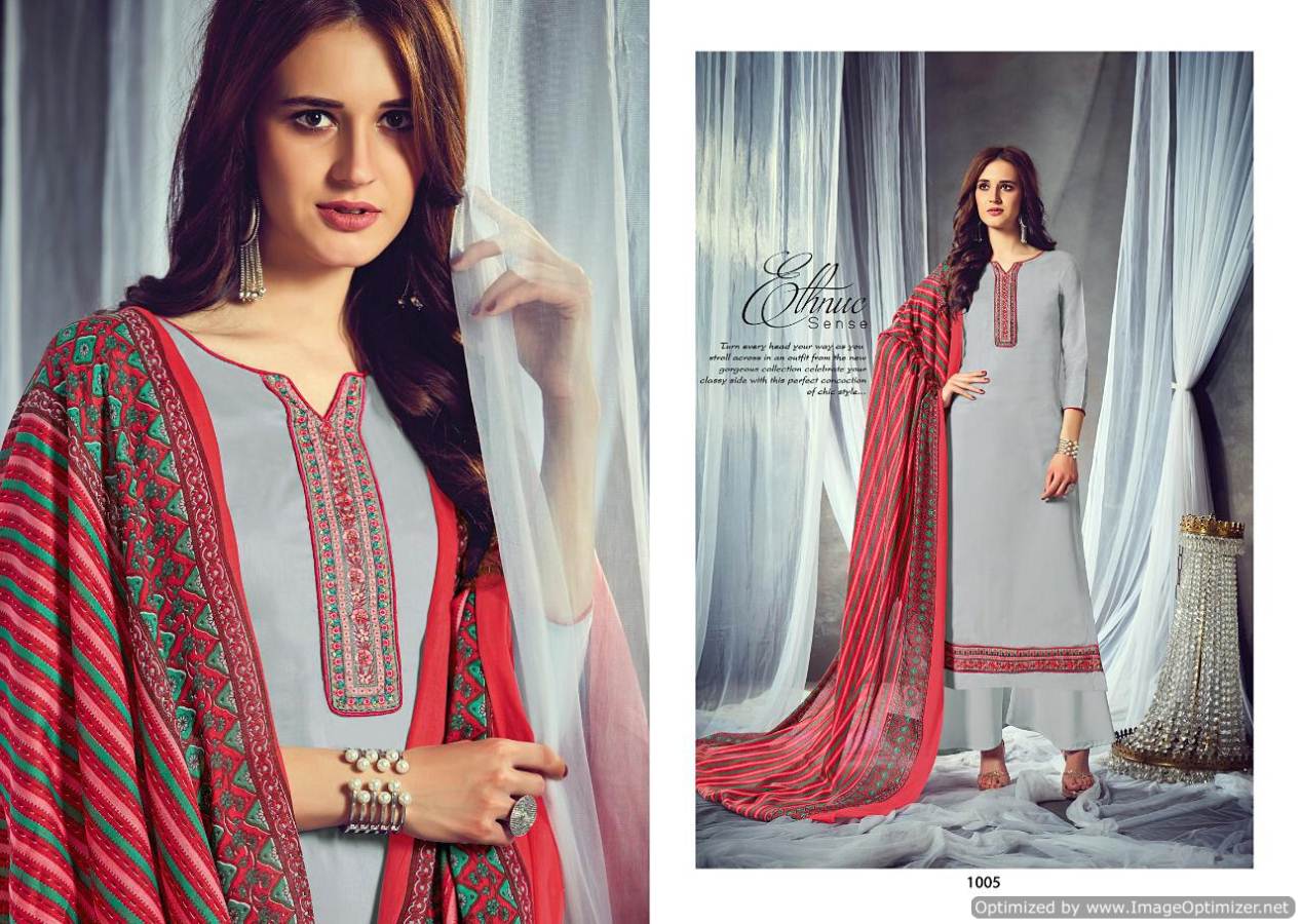Azayra By Meenaz Fashion Designer Dress Materials Catalogue