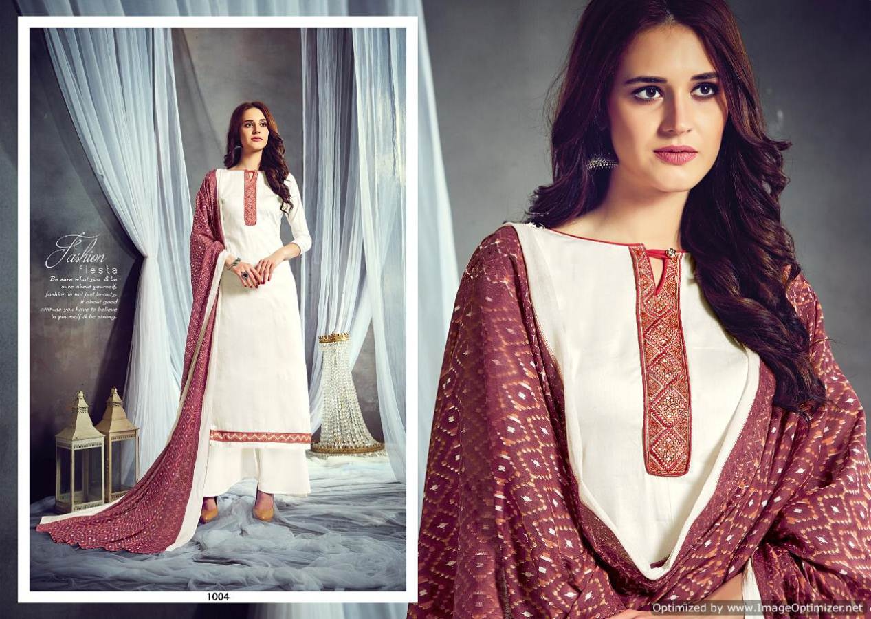 Azayra By Meenaz Fashion Designer Dress Materials Catalogue