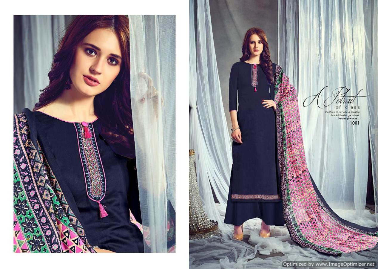 Azayra By Meenaz Fashion Designer Dress Materials Catalogue