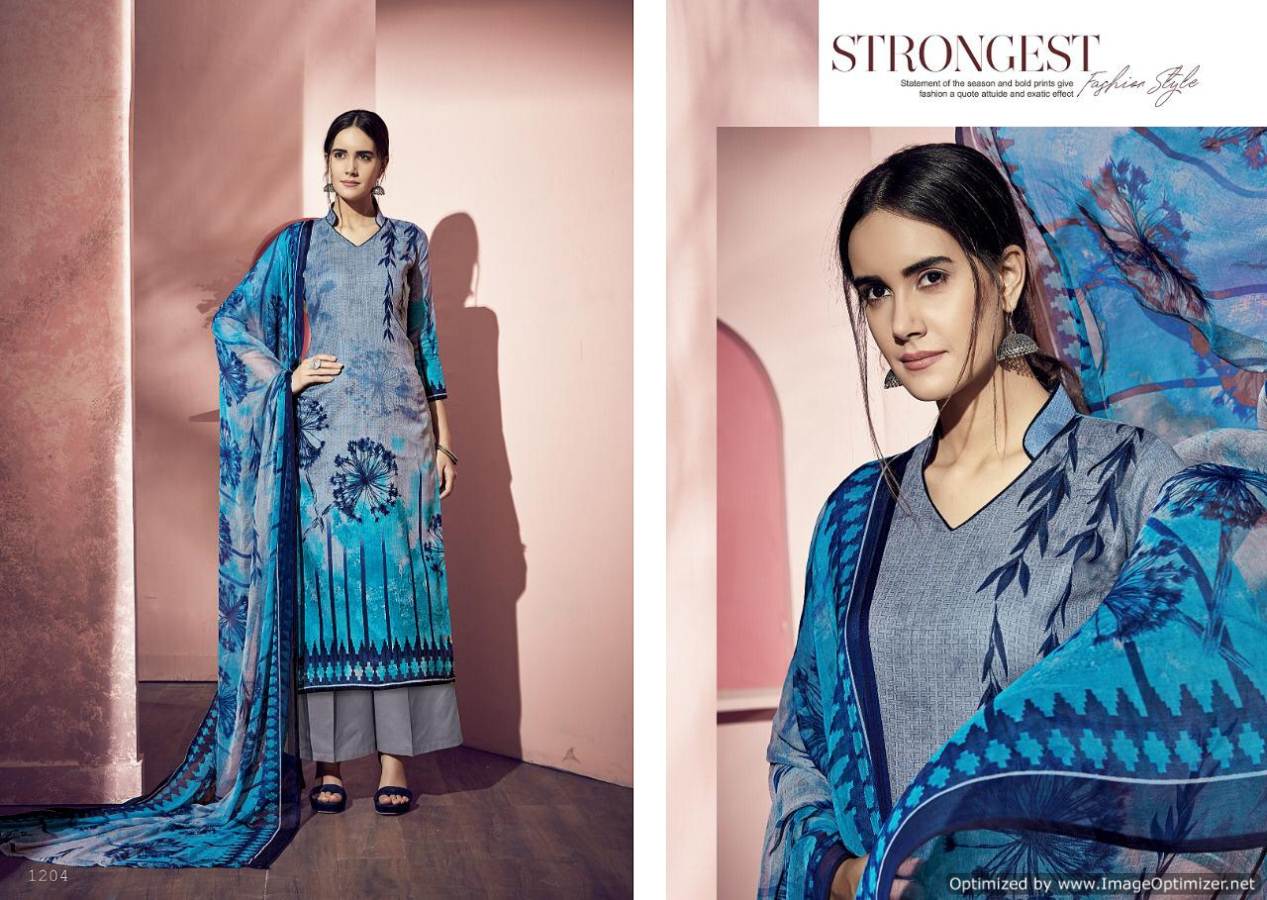 Meenaz By  Sanayaa Cotton Dress Materials Catalogue
