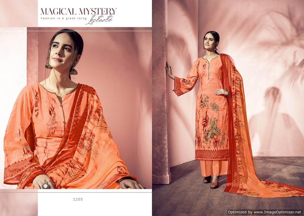 Meenaz By  Sanayaa Cotton Dress Materials Catalogue