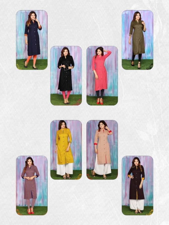 Chill Vol 2 By Mirayya Fashion Causal Wear Kurtis Catalogue