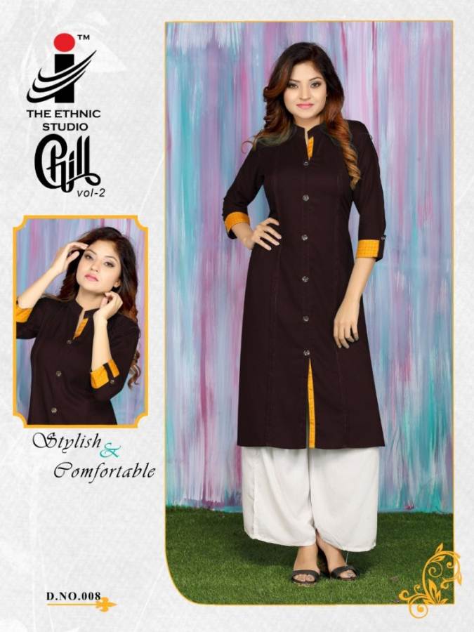 Chill Vol 2 By Mirayya Fashion Causal Wear Kurtis Catalogue