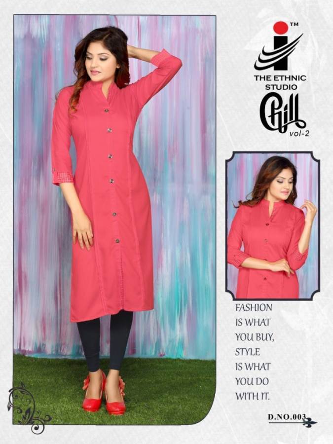 Chill Vol 2 By Mirayya Fashion Causal Wear Kurtis Catalogue