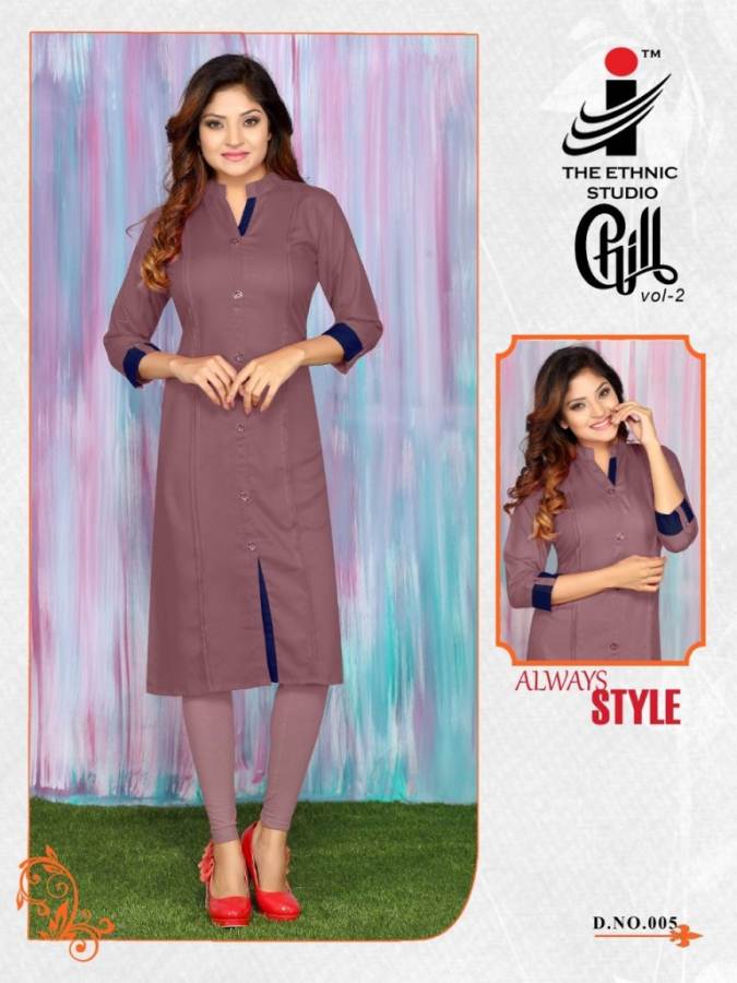 Chill Vol 2 By Mirayya Fashion Causal Wear Kurtis Catalogue