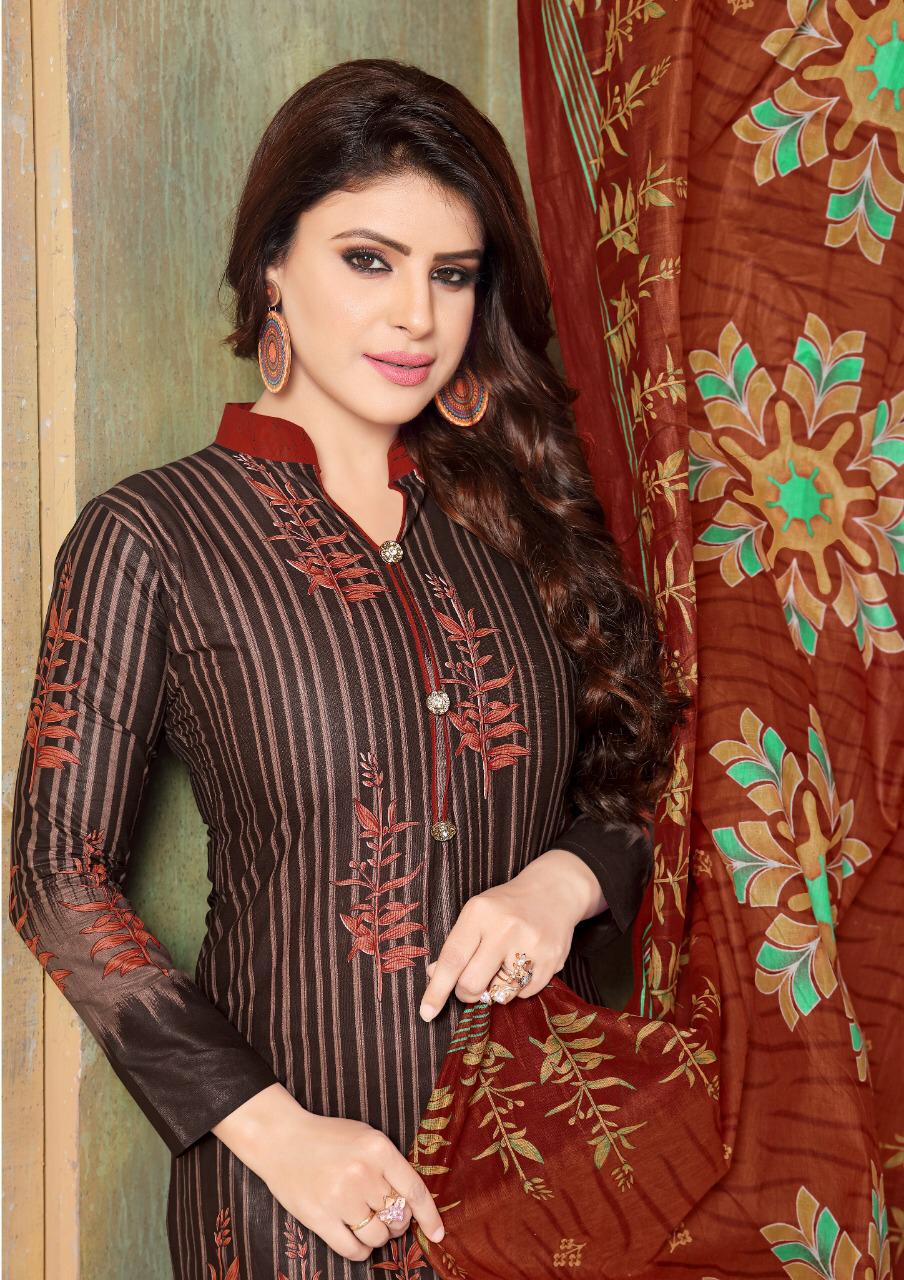 Rosemeen Vol 2 By Nand Gopal Cotton Dress Materials Catalogue