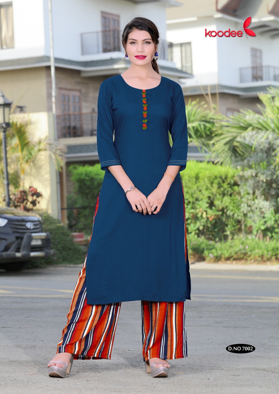 Pehchan Vol 2 By Koodee Fashion Kurti With Palazzo Catalogue