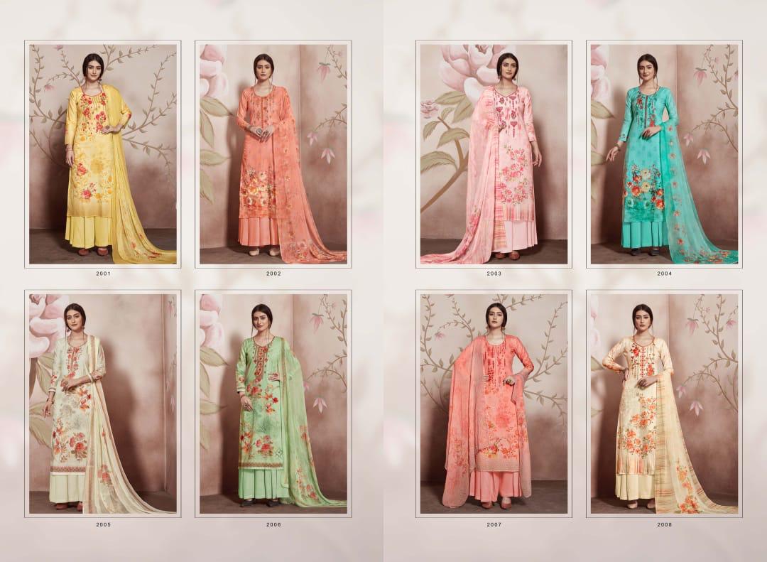 German By Rani Trendz Dress Materials Catalogue