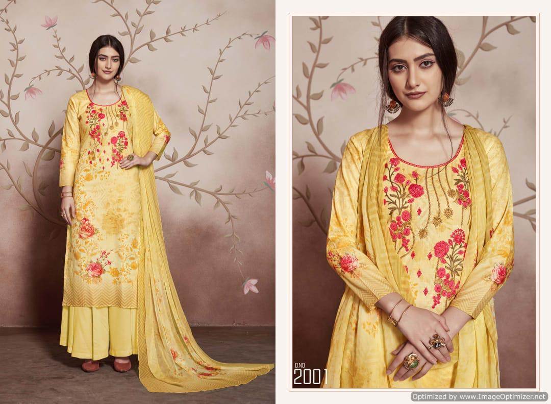 German By Rani Trendz Dress Materials Catalogue