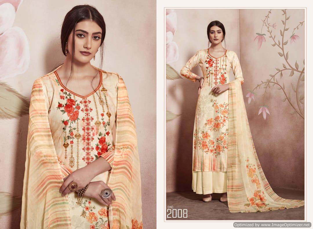 German By Rani Trendz Dress Materials Catalogue