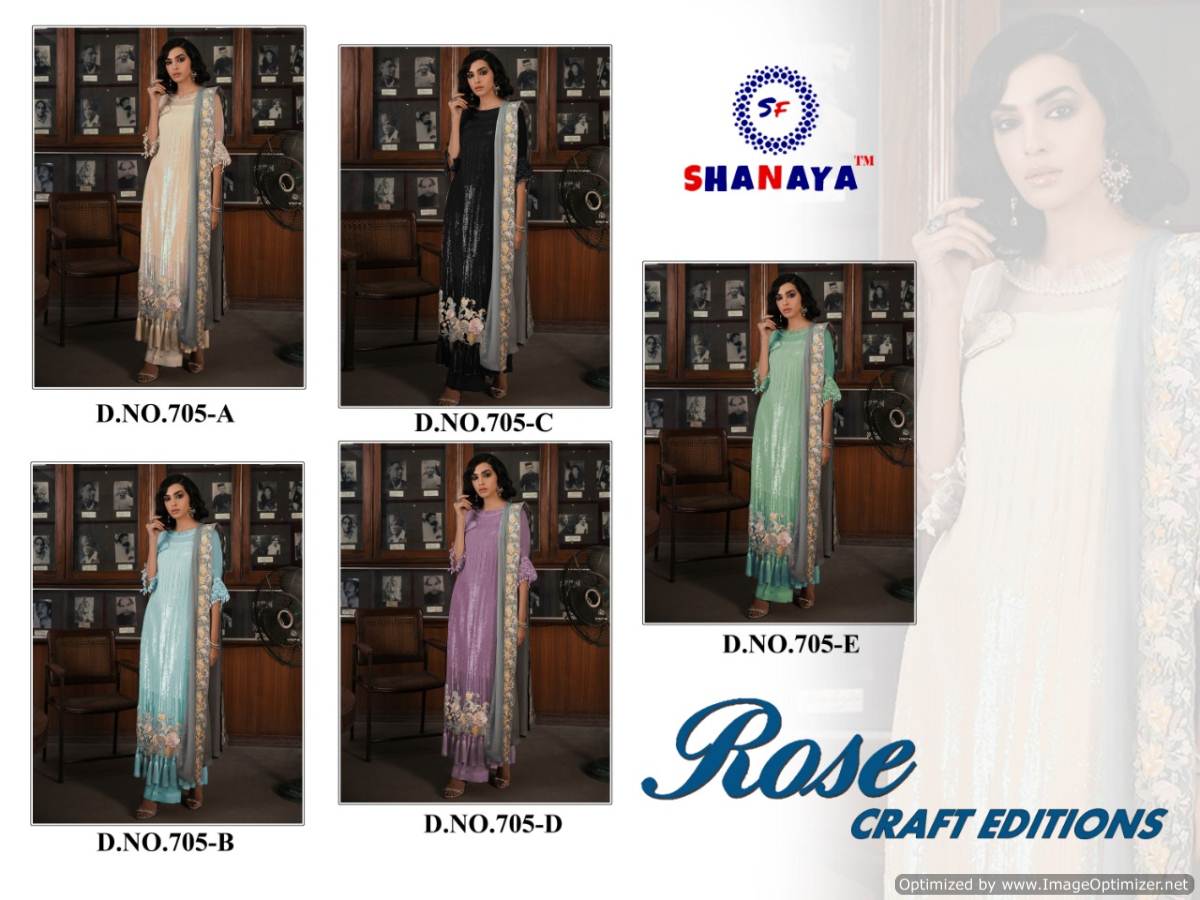 Rose Craft Edition By Shanaya Fashion Pakistani Salwar Suit Catalogue