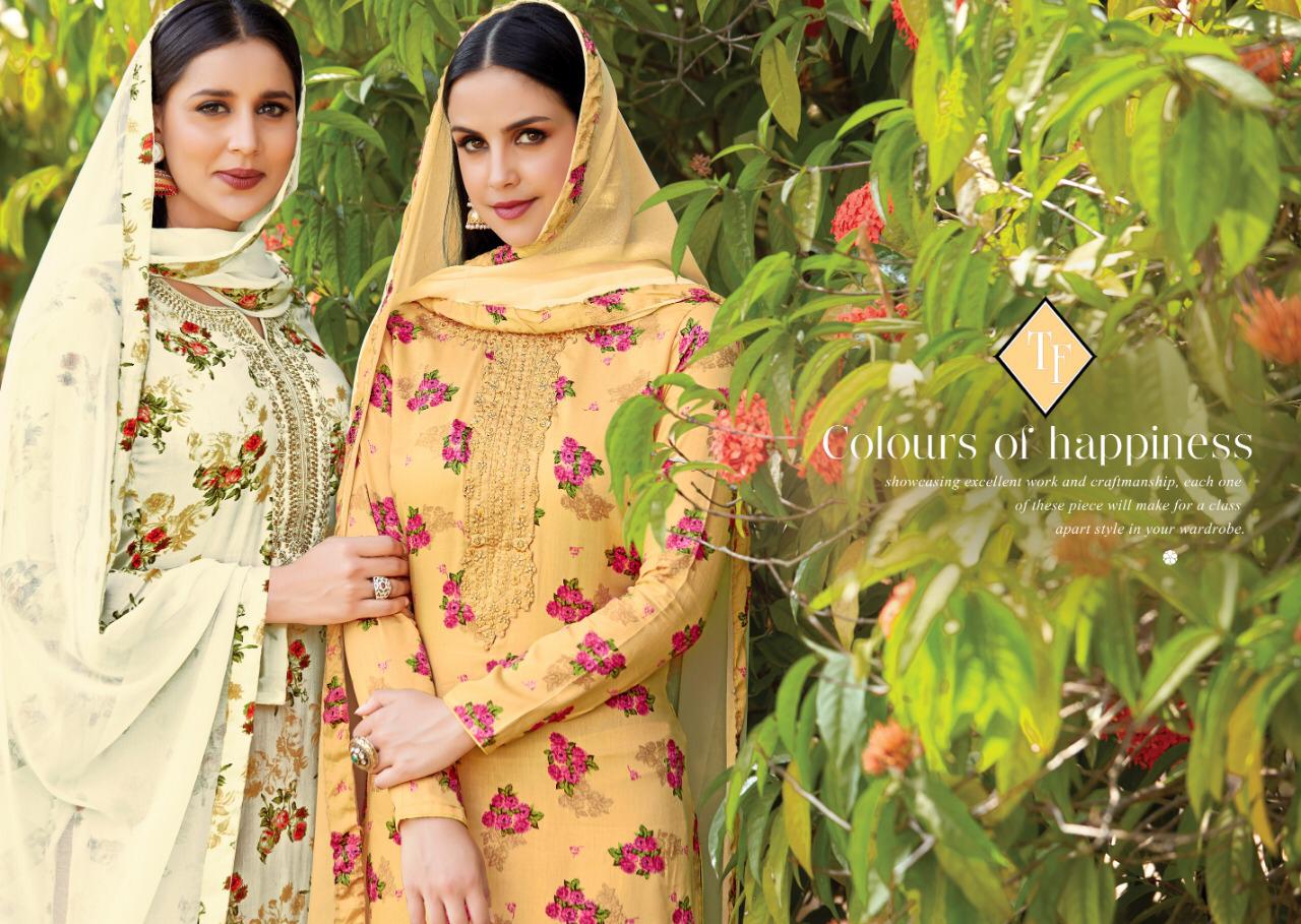 Saho Designer Dress Materials Catalogue By Tanishak Fashion