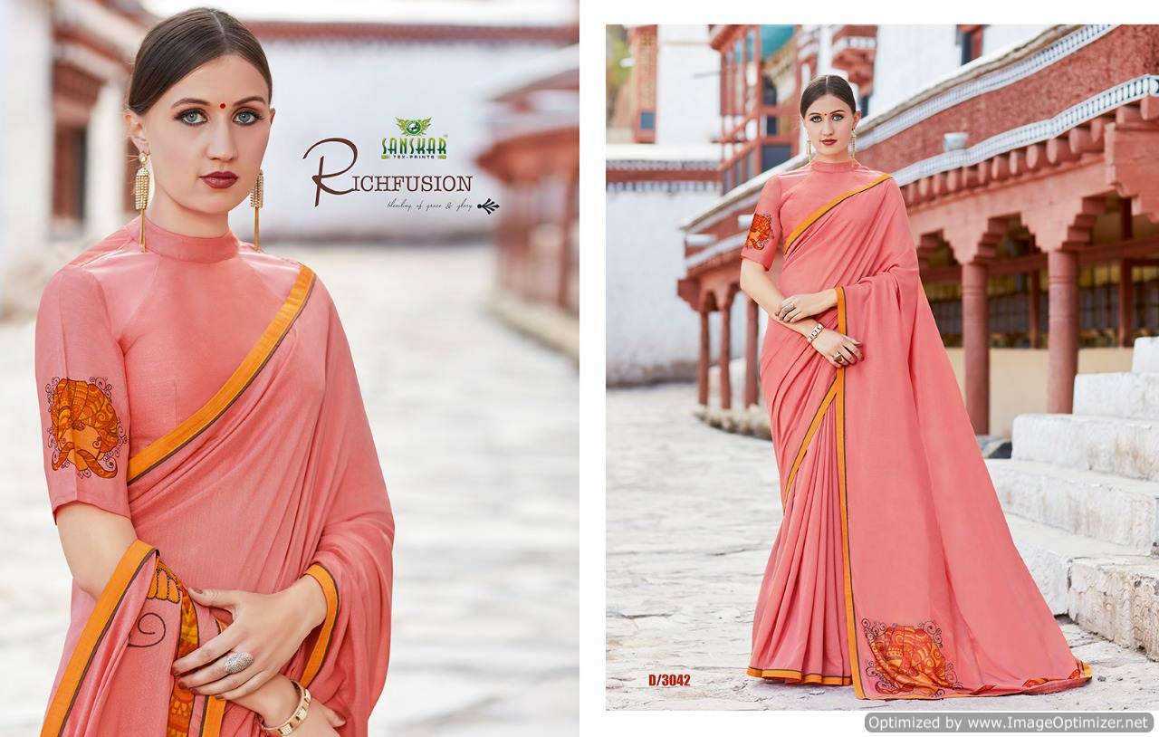 Sanskar Mudra Designer Sarees Catalogue