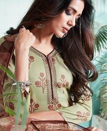 Shine Vol 1 Sanskruti Fashion Designer Dress Materials Catalogue