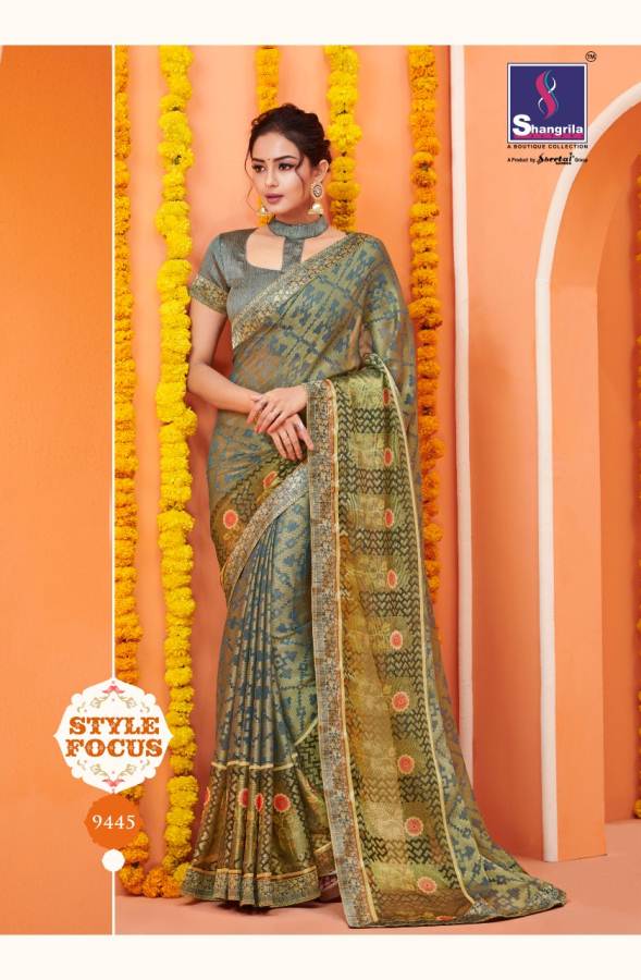 Rajni By Shangrila Fashion Printed Sarees Catalogue
