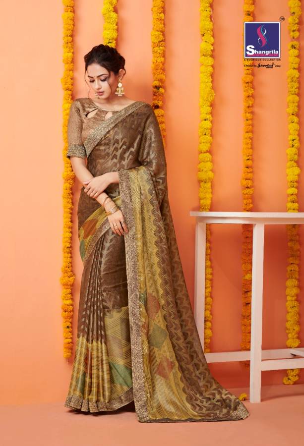 Rajni By Shangrila Fashion Printed Sarees Catalogue
