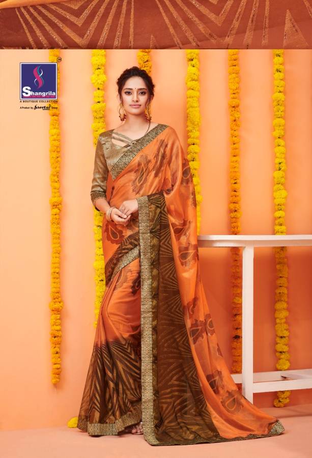 Rajni By Shangrila Fashion Printed Sarees Catalogue
