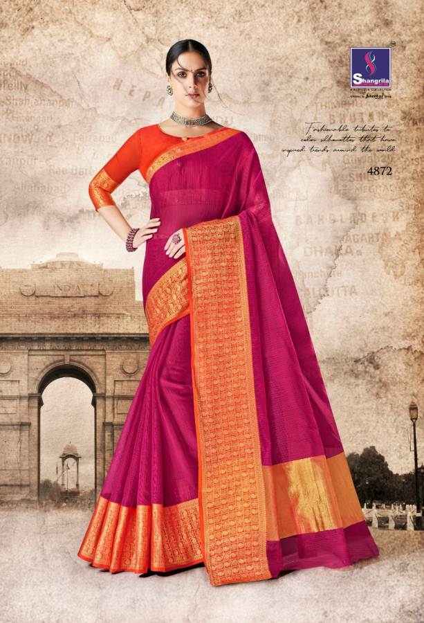 Vrinda Cotton 2 By Shangrila Fashion Traditional Sarees Catalogue