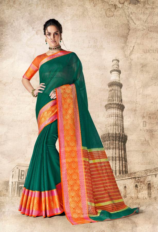 Vrinda Cotton 2 By Shangrila Fashion Traditional Sarees Catalogue