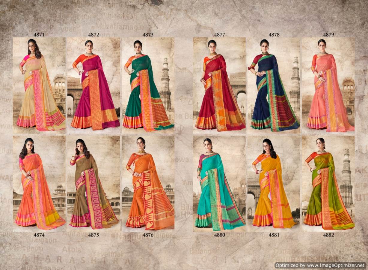 Vrinda Cotton 2 By Shangrila Fashion Traditional Sarees Catalogue