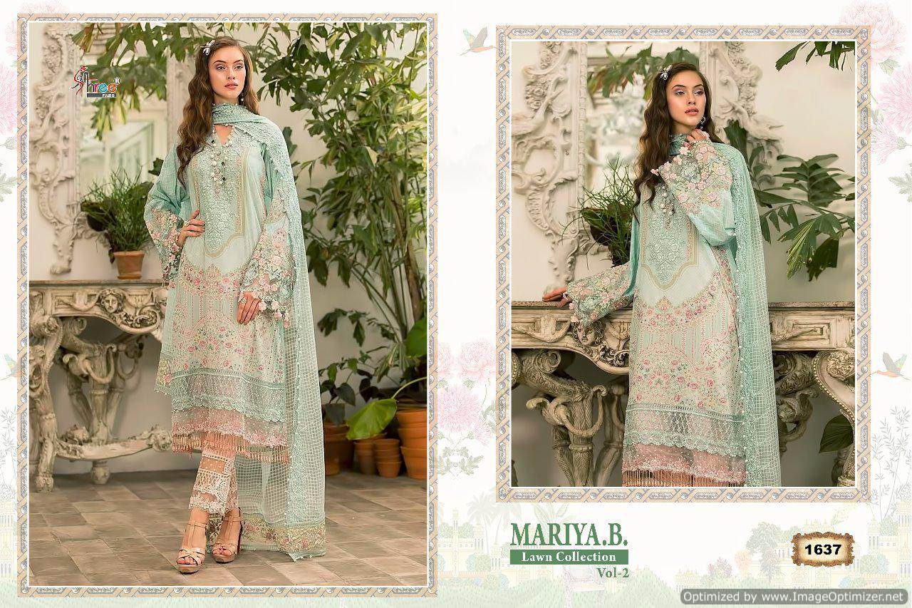 Mariya B Lawn Collection Vol 2 By Shree Fabs Pakistani Salwar Suit Catalogue