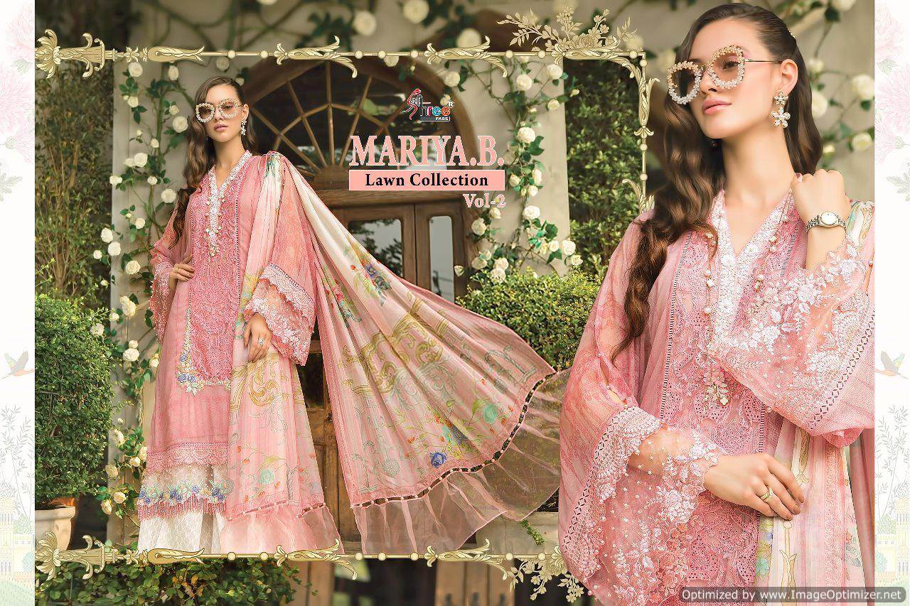 Mariya B Lawn Collection Vol 2 By Shree Fabs Pakistani Salwar Suit Catalogue