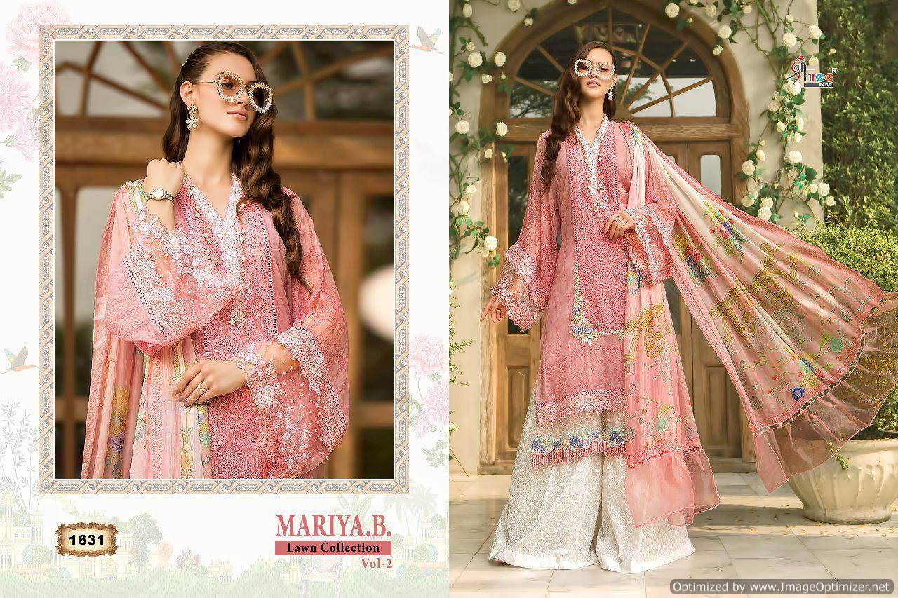 Mariya B Lawn Collection Vol 2 By Shree Fabs Pakistani Salwar Suit Catalogue
