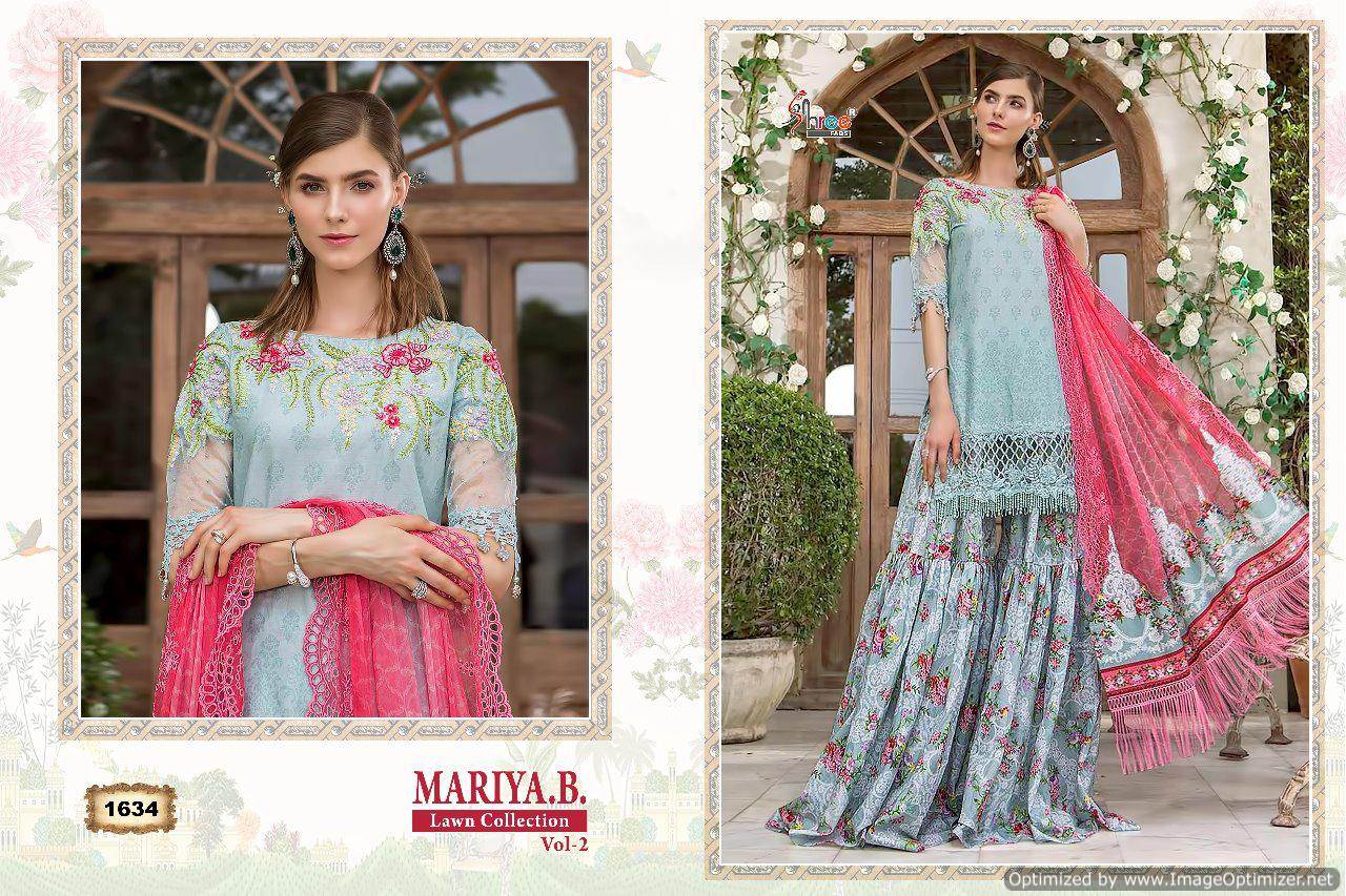 Mariya B Lawn Collection Vol 2 By Shree Fabs Pakistani Salwar Suit Catalogue