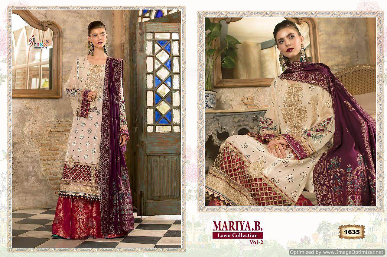 Mariya B Lawn Collection Vol 2 By Shree Fabs Pakistani Salwar Suit Catalogue