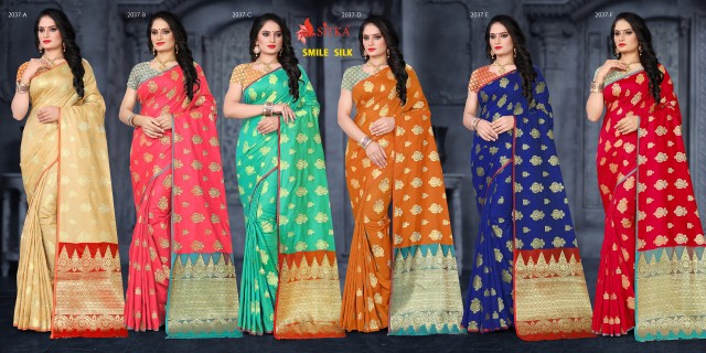 Smile Silk By Kodas Fashion Silk Sarees Catalogue