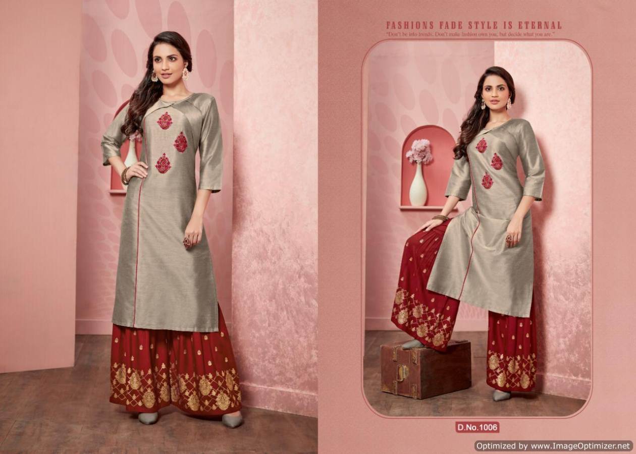 Victoria By Sweety Fashion Kurti With Bottom Catalogue