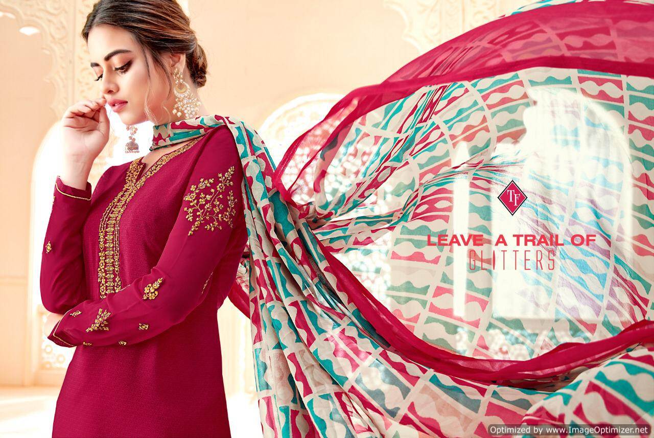 Royal Silk Vol 5 By Tanishk Fashion Churidar Dress Materials Catalogue